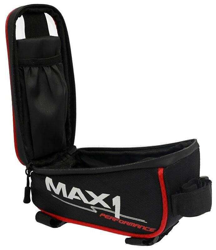 Brašna na rámovou trubku MAX1 Mobile One červeno/černá