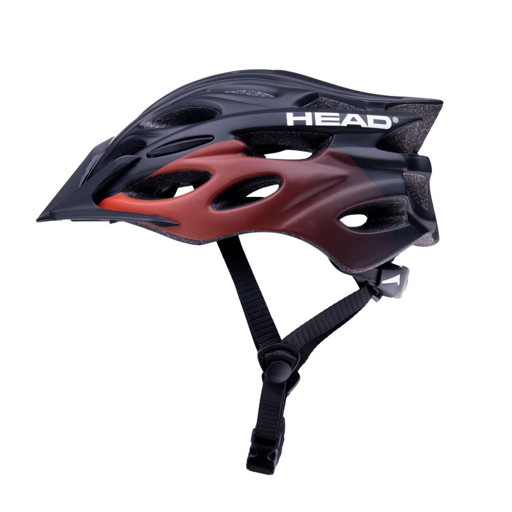 Helma HEAD W07 černá/oranžová